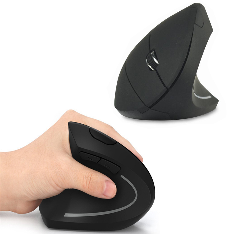 Ergonomic Mouse Vertical - Souris gauche droite verticale ergonomique 2.4G
