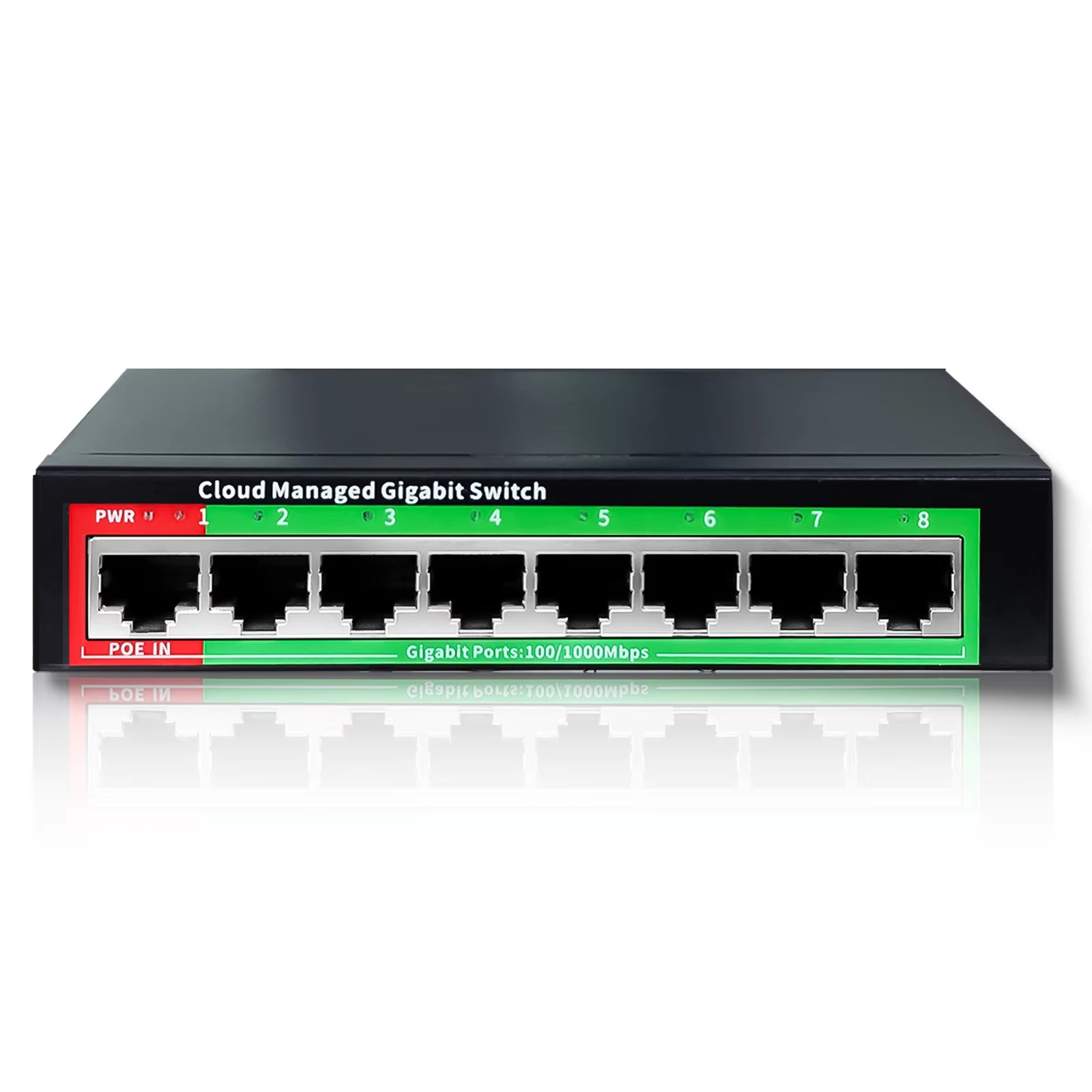 Ethernet Switch 8 Port - Switch Ethernet Full Gigabit 8 ports