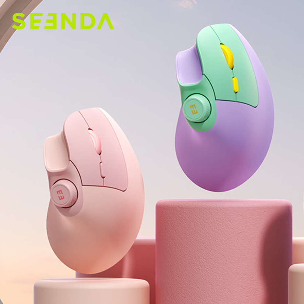 Ergonomic Mouse Vertical - Souris sans fil ergonomique Bluetooth 2.4G