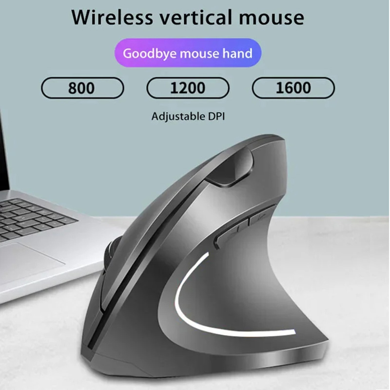 Souris verticale sans fil Leno - Ergonomic Mouse Vertical avis et prix