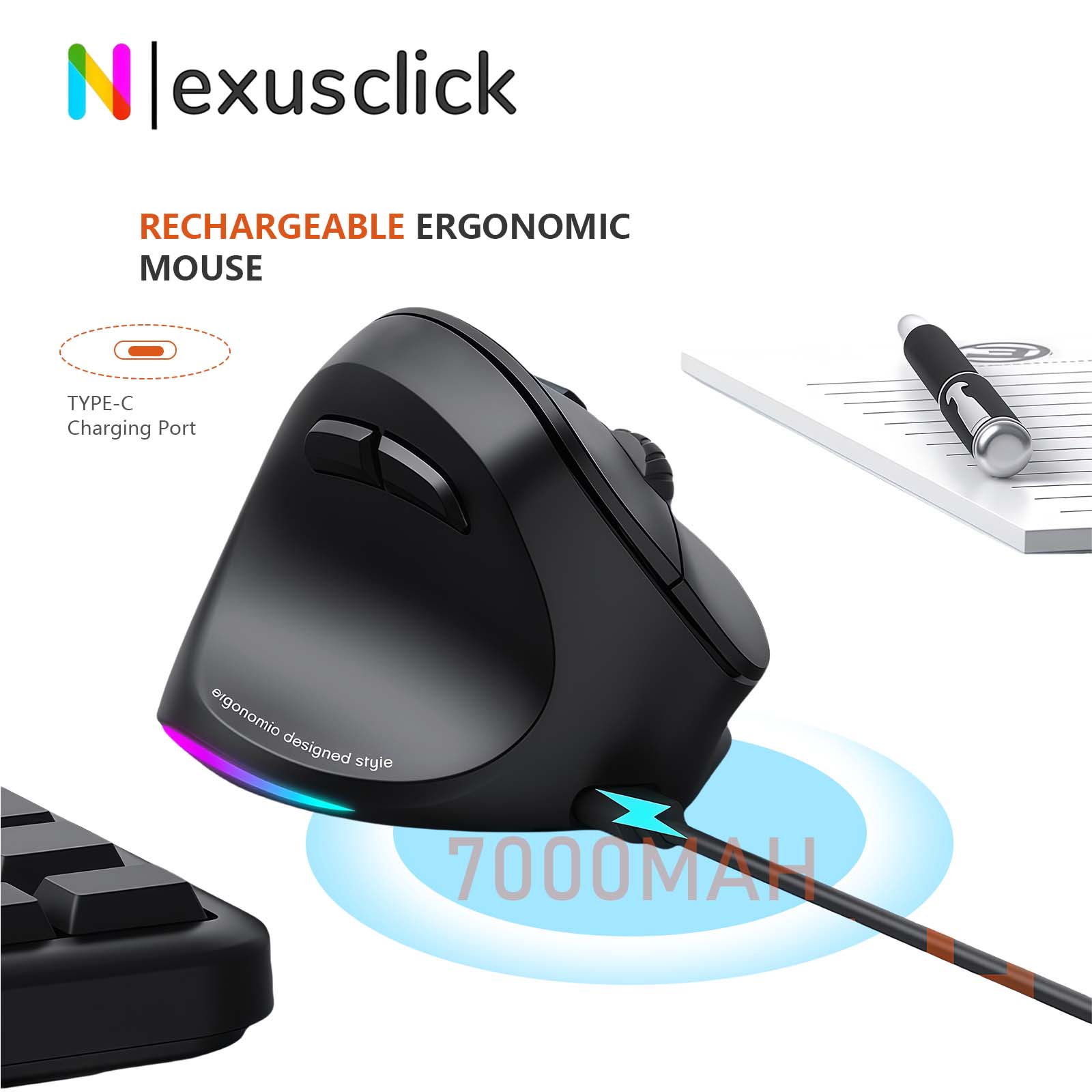 Souris verticale ergonomique s - Ergonomic Mouse Vertical avis et prix