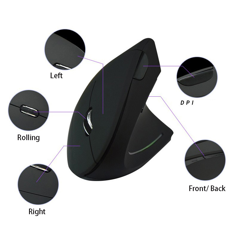 Souris gauche droite verticale - Ergonomic Mouse Vertical avis et prix