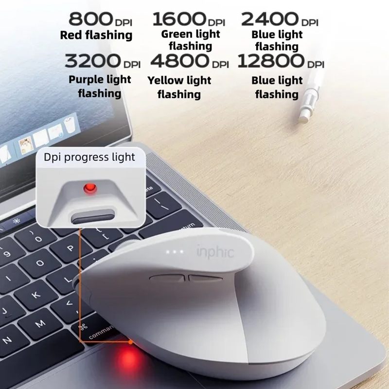 Souris sans fil verticale Inph - Ergonomic Mouse Vertical avis et prix