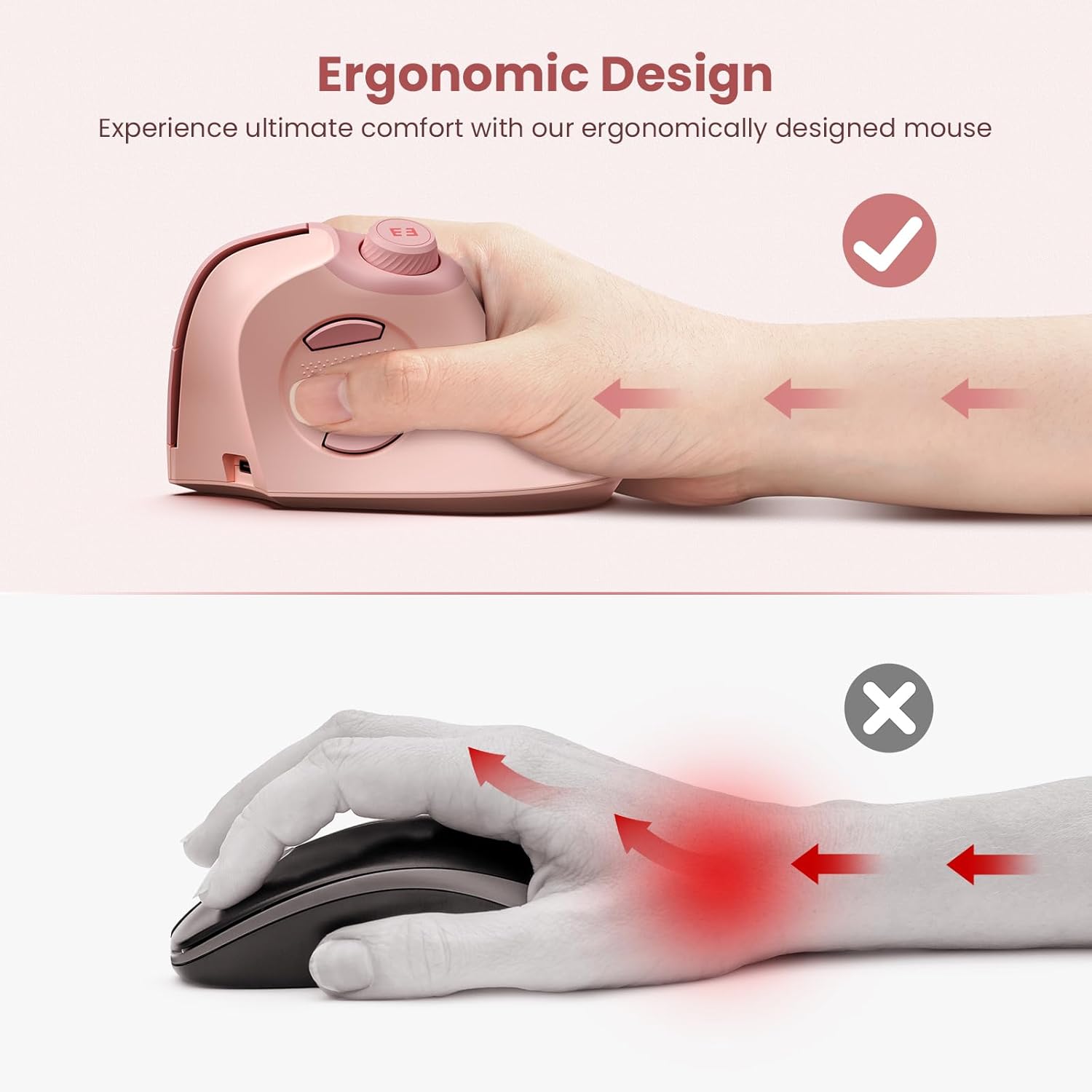 Souris sans fil ergonomique Bl - Ergonomic Mouse Vertical avis et prix